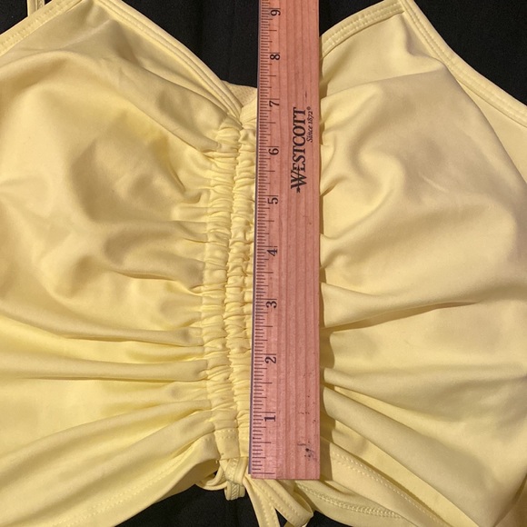 NWT Papaya Active Padded Evelyn Cinch Bra size L electric yellow - Picture 2 of 7